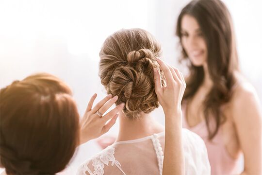 Hochzeitsfrisuren Friseur haar-time Remscheid